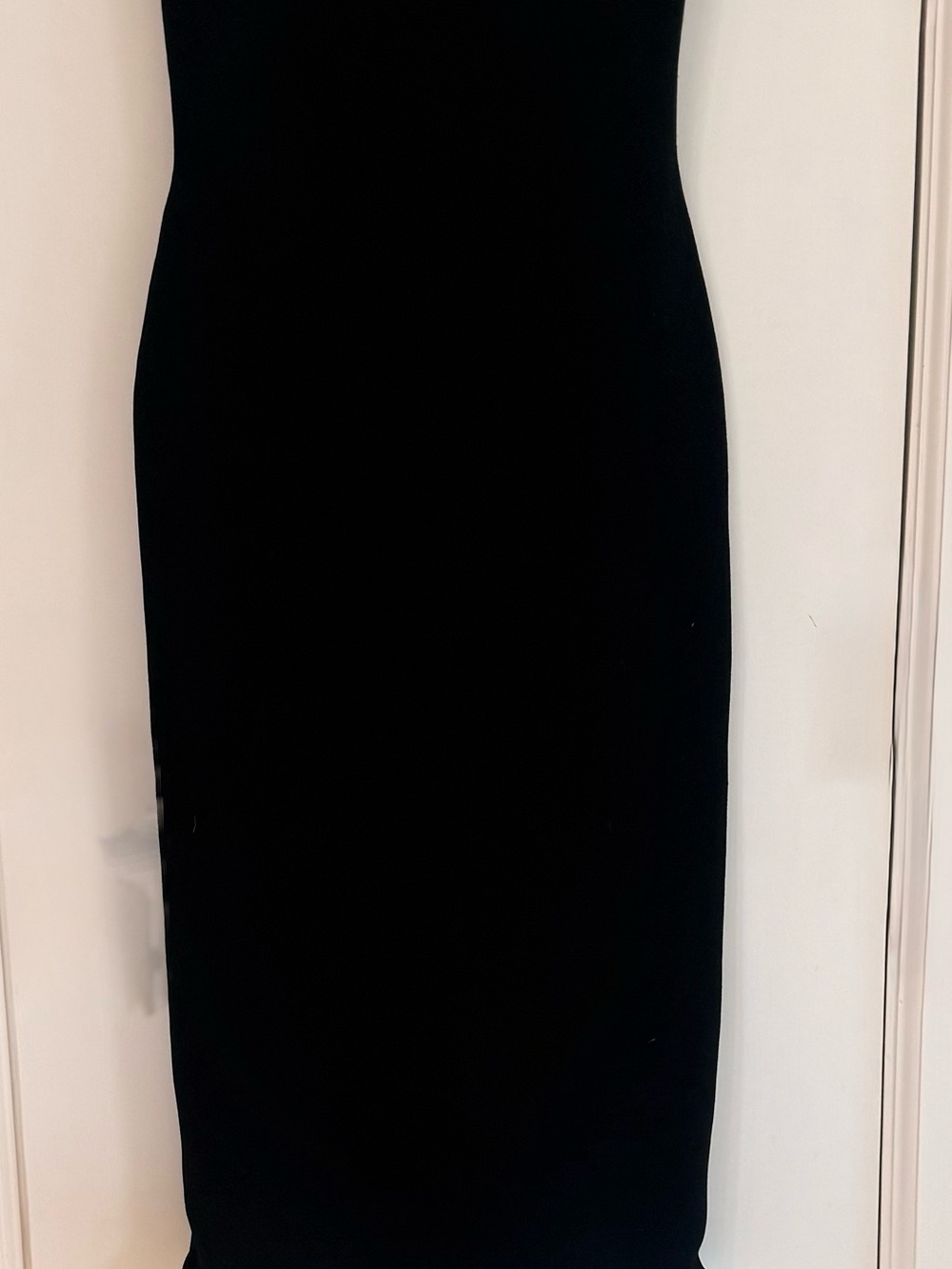 Ronny Kobo Strapless Black & White Mermaid Hem Dress - Picture 2 of 4